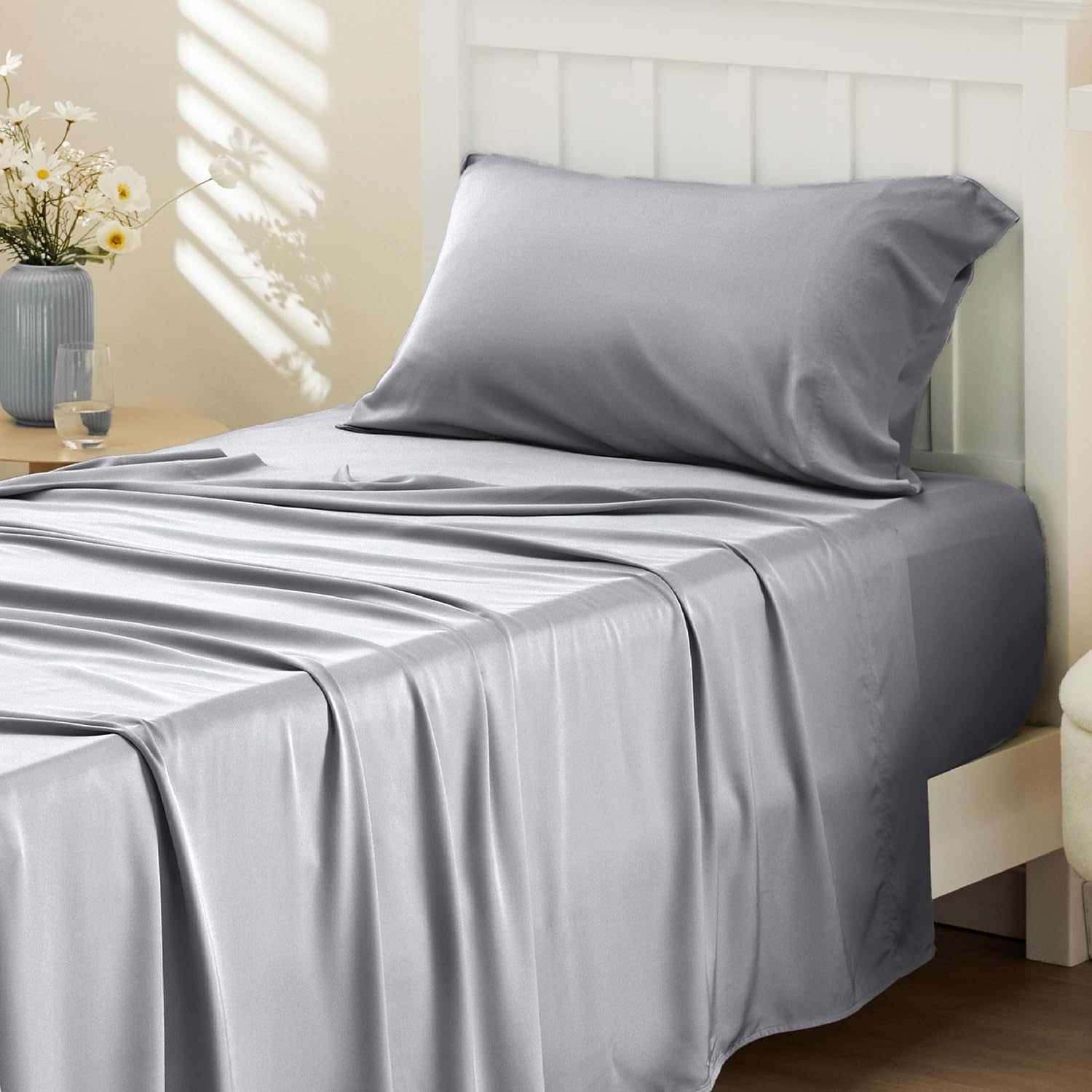 Cooling Sheets Twin XL Set for Hot Sleepers - Soft & Breathable