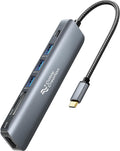 USB C Hub Multiport Adapter 7-in-1 - 4K HDMI, 100W PD