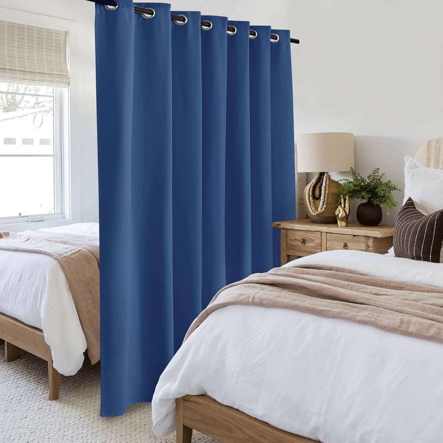Beauoop Blackout Curtains 96 Inches Long for Patio Doors