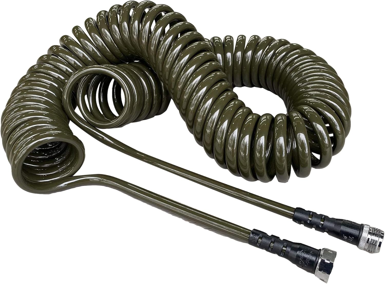 Water Right 300 Series Polyurethane Coil Garden Hose, 25-Foot