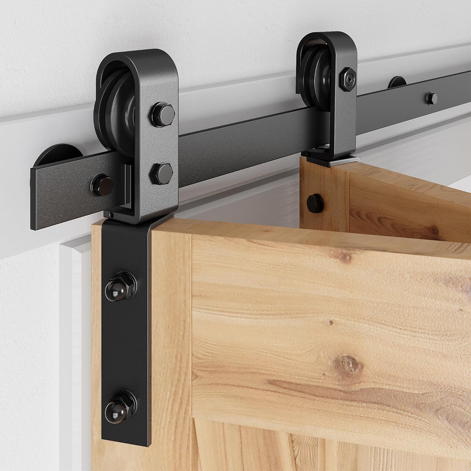 SMARTSTANDARD Bi-Folding Sliding Barn Door Hardware Kit Review