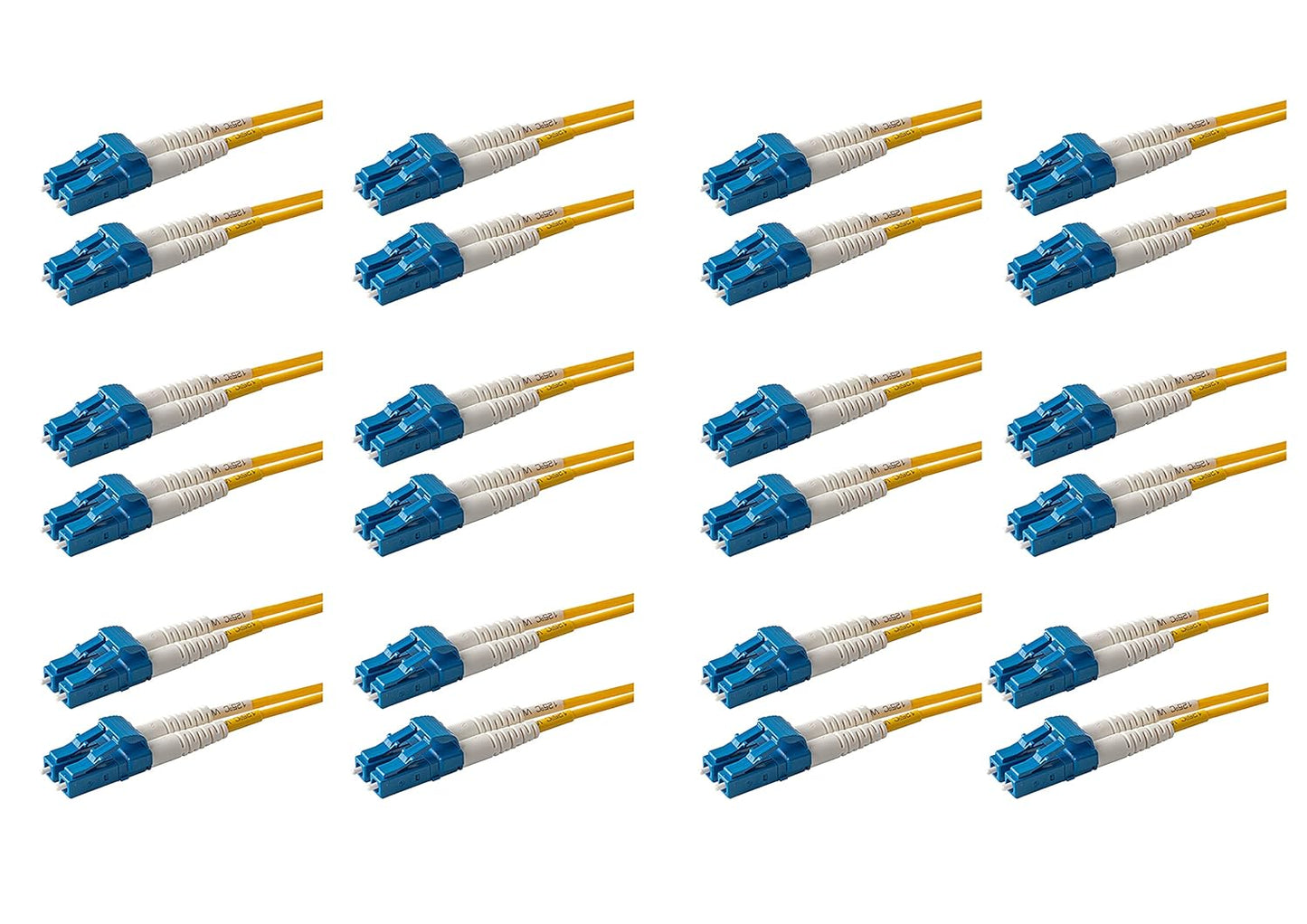 SpeedyFiberTX 12-Pack 4 Meter LC to LC Fiber Patch Cable