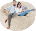 Delmach Faux Fur XL Bean Bag Cover - Cozy Storage Solution