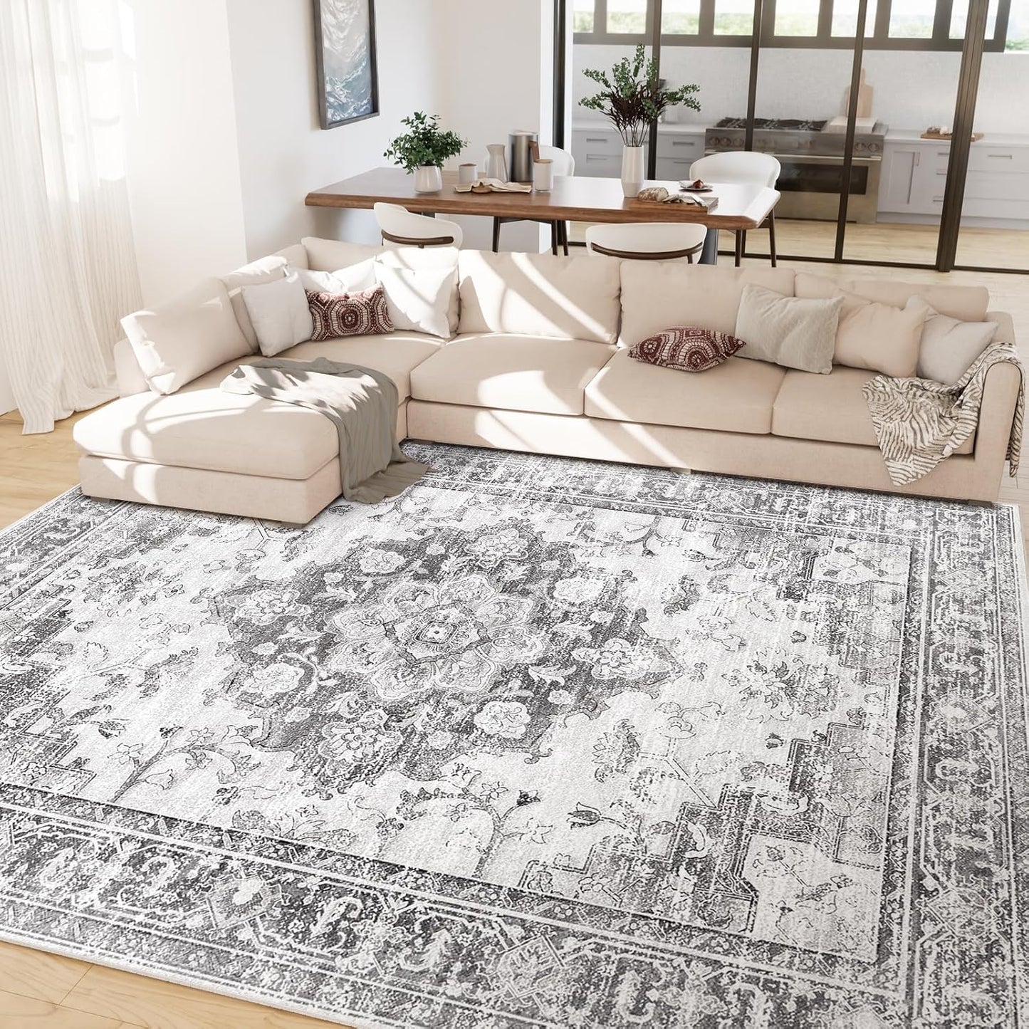 Machine Washable Rugs for Nursery and Kids Playroom Decor