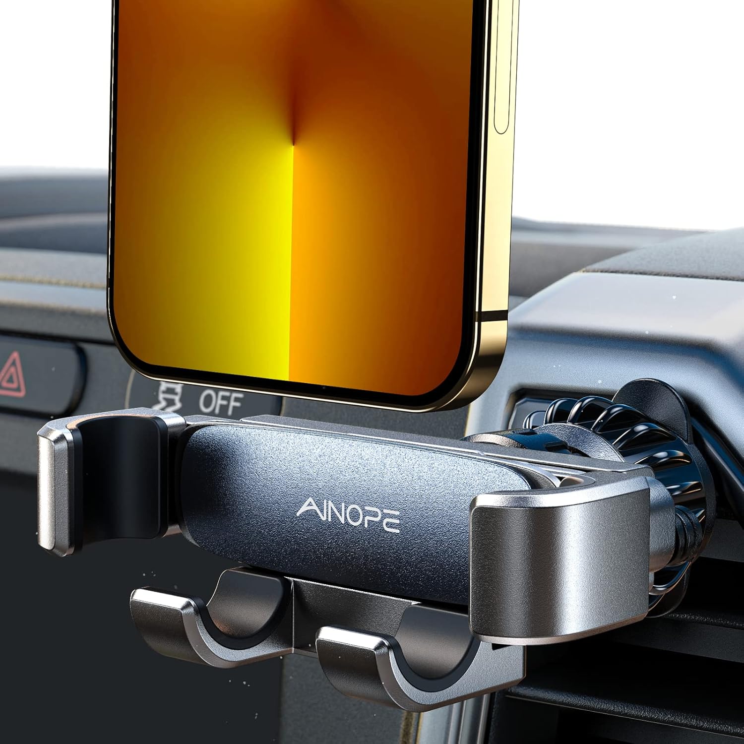 AINOPE Air Vent Phone Mount: Thick Cases Friendly