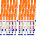 Orange Paint Markers 48 Pack - Waterproof Quick Dry Permanent Pens