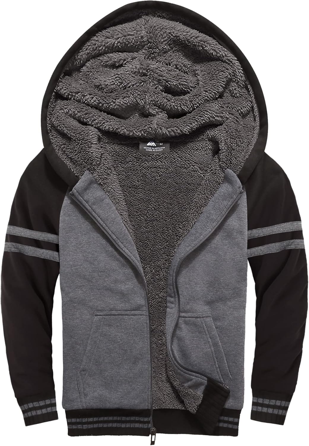 Ultra Soft Sherpa Fleece Hoodie for Boys by SWISSWELL