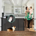 Reinforced 60 in Retractable Baby Gate - No-Trip Mesh Barrier