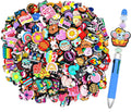 500Pcs Silicone Focal Beads Bulk - Colorful Cartoon Mix for DIY Crafts
