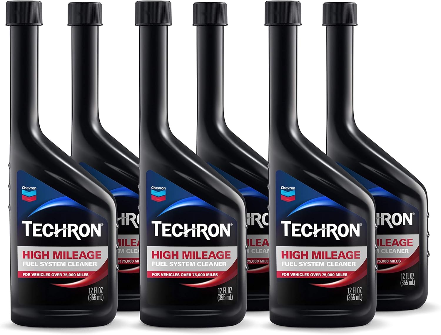 Chevron Techron High Mileage Fuel System Cleaner, 12 oz Pack