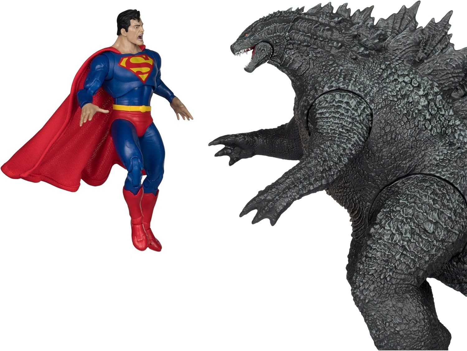 DC Multiverse Superman vs. Godzilla 2pk Action Figures Set