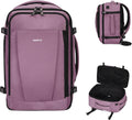 Travel Backpack 30L for Men - ECOHUB Personal Item Pink Carry On