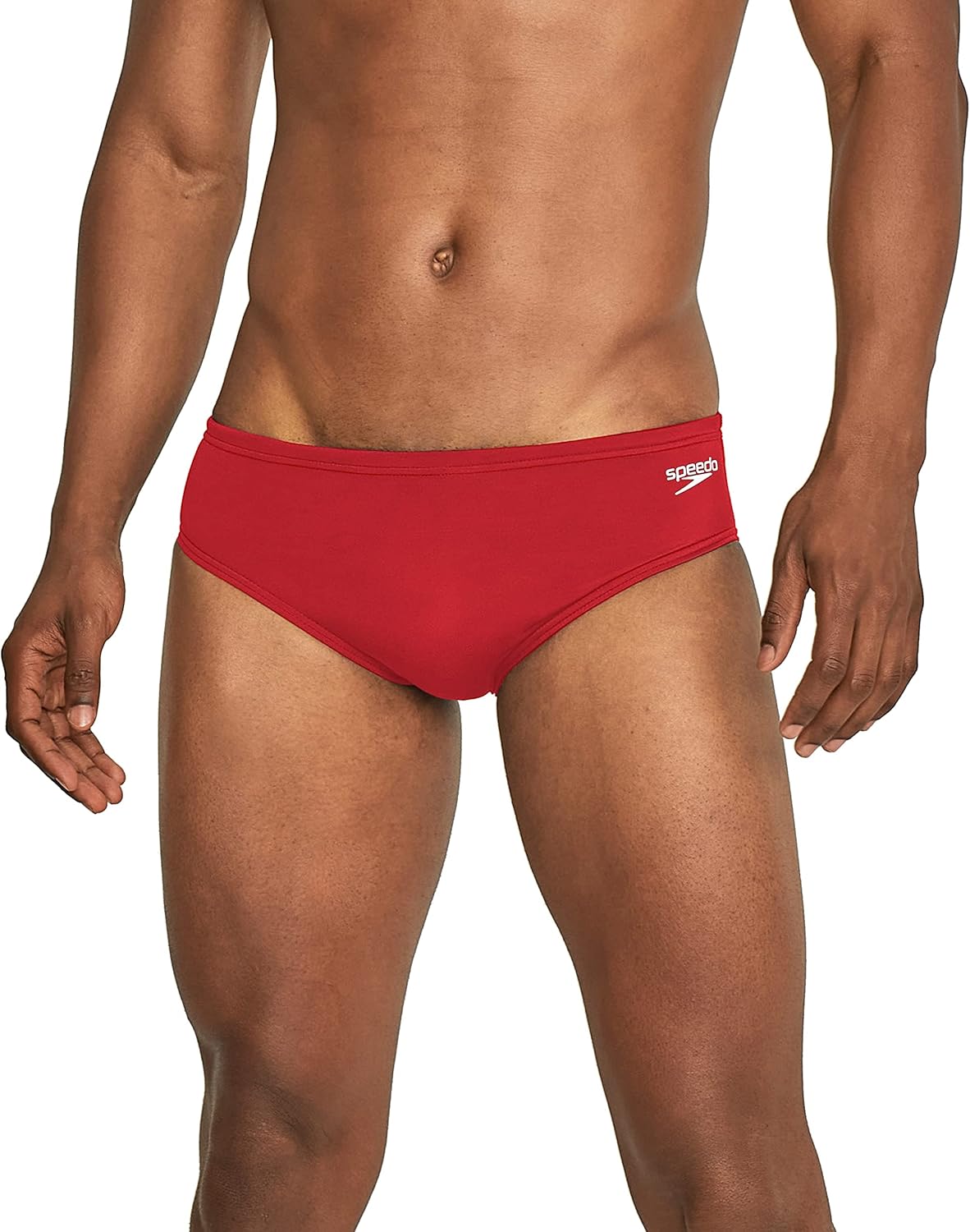 Speedo Mens Swimsuit Brief Eco Prolt Solid for Comfort and Durability