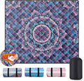 60x80 in Extra Large Waterproof Picnic Blanket - Sandproof Comfort