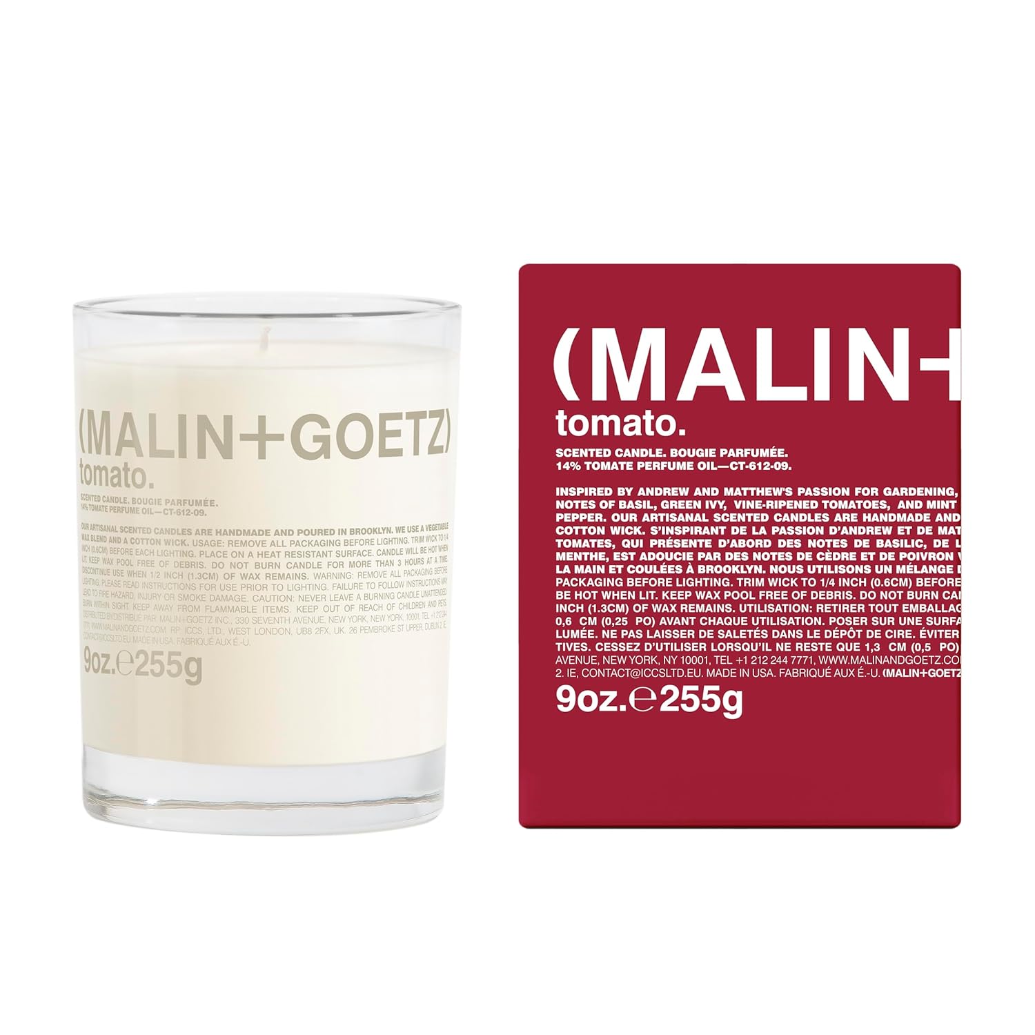 Malin+Goetz Highly Scented Luxury Wax Blend Candles Gift Set