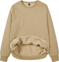 MAGCOMSEN Women's Fleece Lined Sweatshirt for Cozy Comfort