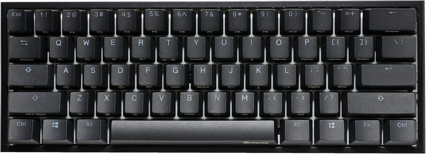 Ducky One 2 Pro 60% Keyboard with RGB & Keycaps 2ft