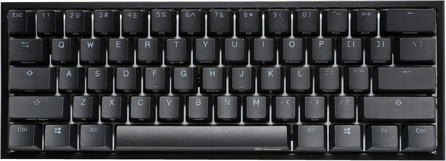 Ducky One 2 Pro 60% Keyboard with RGB & Keycaps 2ft
