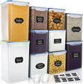 VERONES Large Tall Airtight Food Storage Containers 10 Pack - Pantry