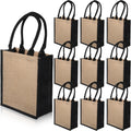 Burlap Tote Bags for Weddings, Shopping, and Beach Fun