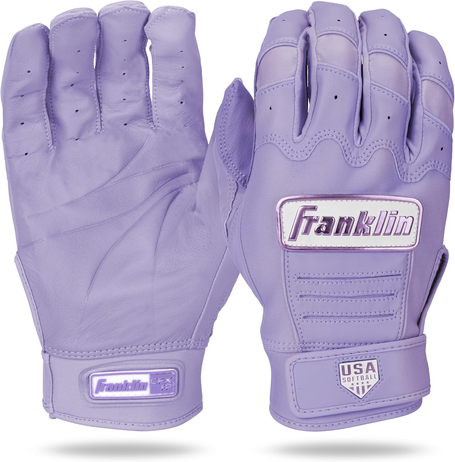 Franklin Sports USA Softball Women's Batting Gloves for All