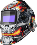 ARCCAPTAIN Large Viewing Screen Welding Helmet - Clear True Color