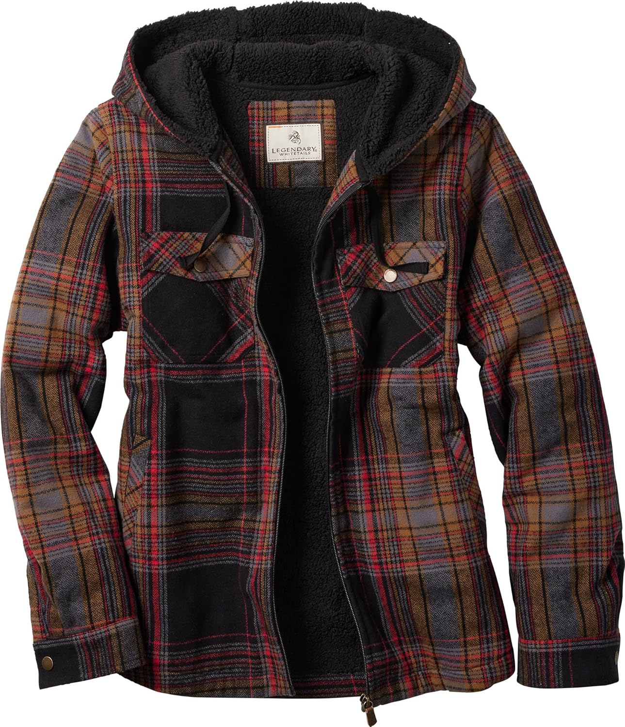 Legendary Whitetails Womens Woodland Berber Lined Shacket