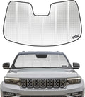 B Pigenius Windshield Sun Shade for Jeep Grand Cherokee 2022-2025