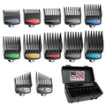 Secure-Snap Guide Comb Set with Organizer - 12 Guards for Clipper Work