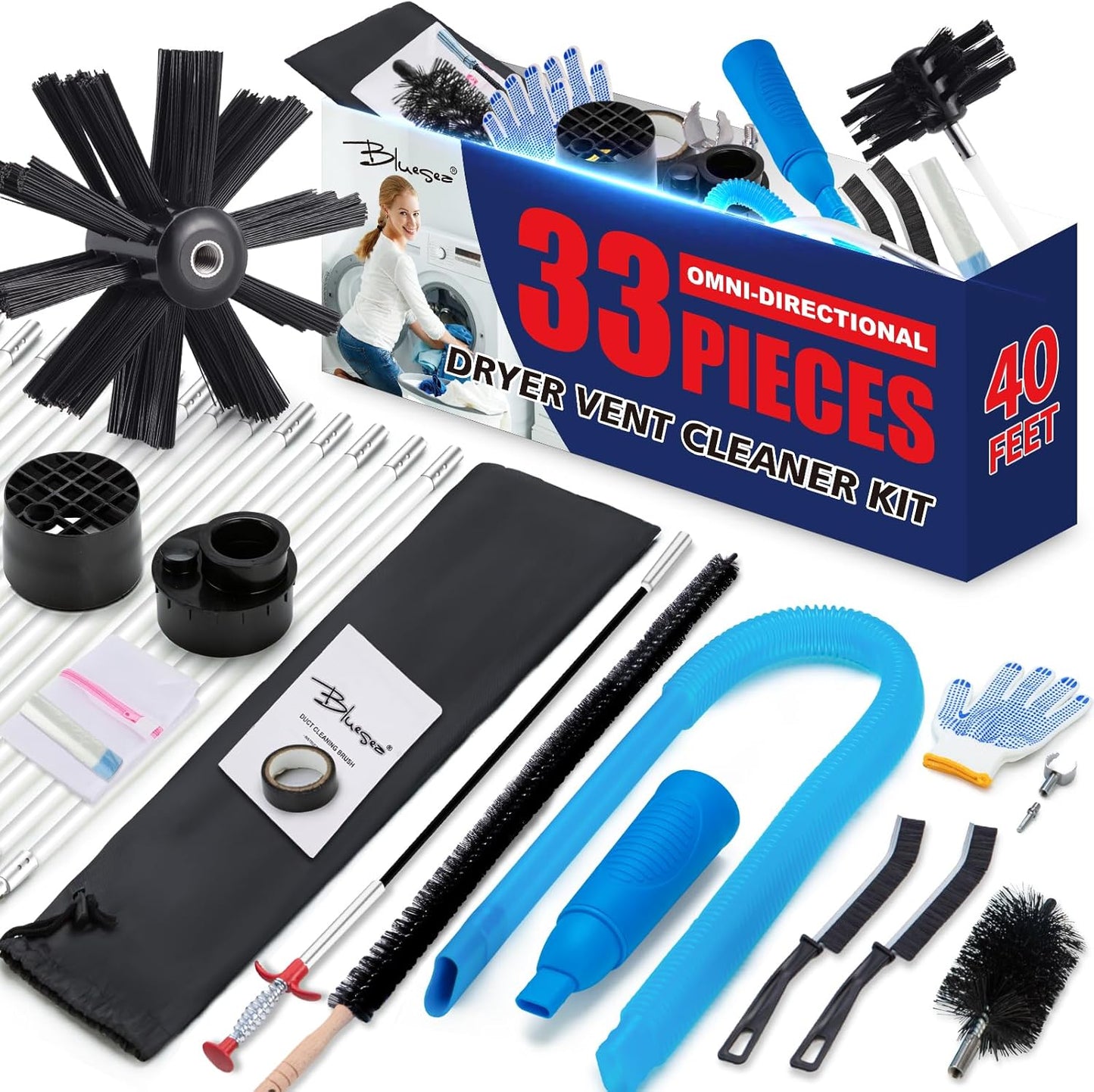Premium Dryer Vent Cleaner Kit for Efficient Home Maintenance