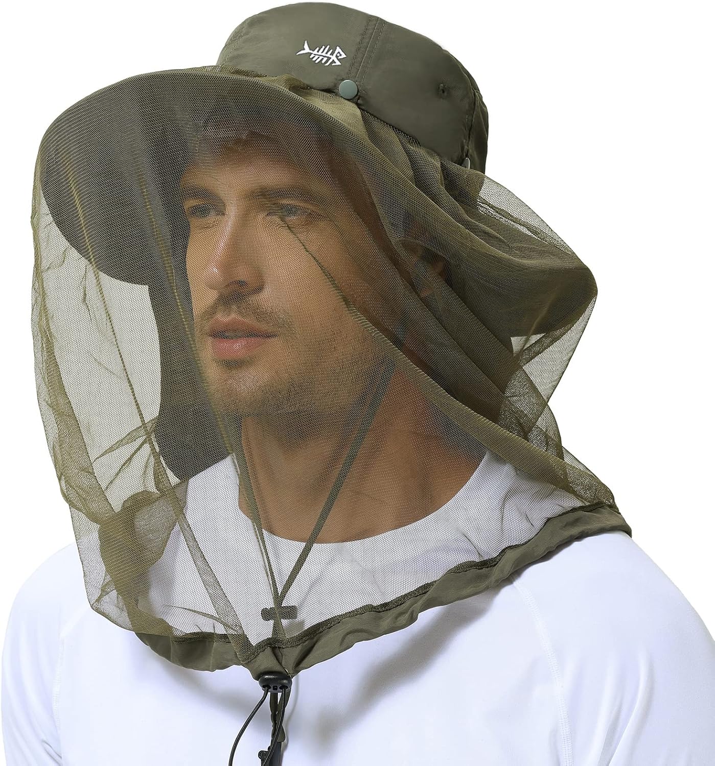 BASSDASH Mosquito Sun Hat UPF 50+