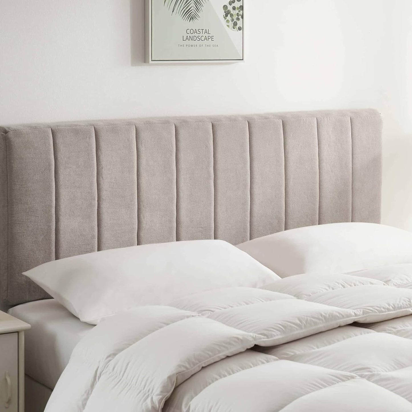 Upholstered Full Headboard - Stylish Easy Assemble Design