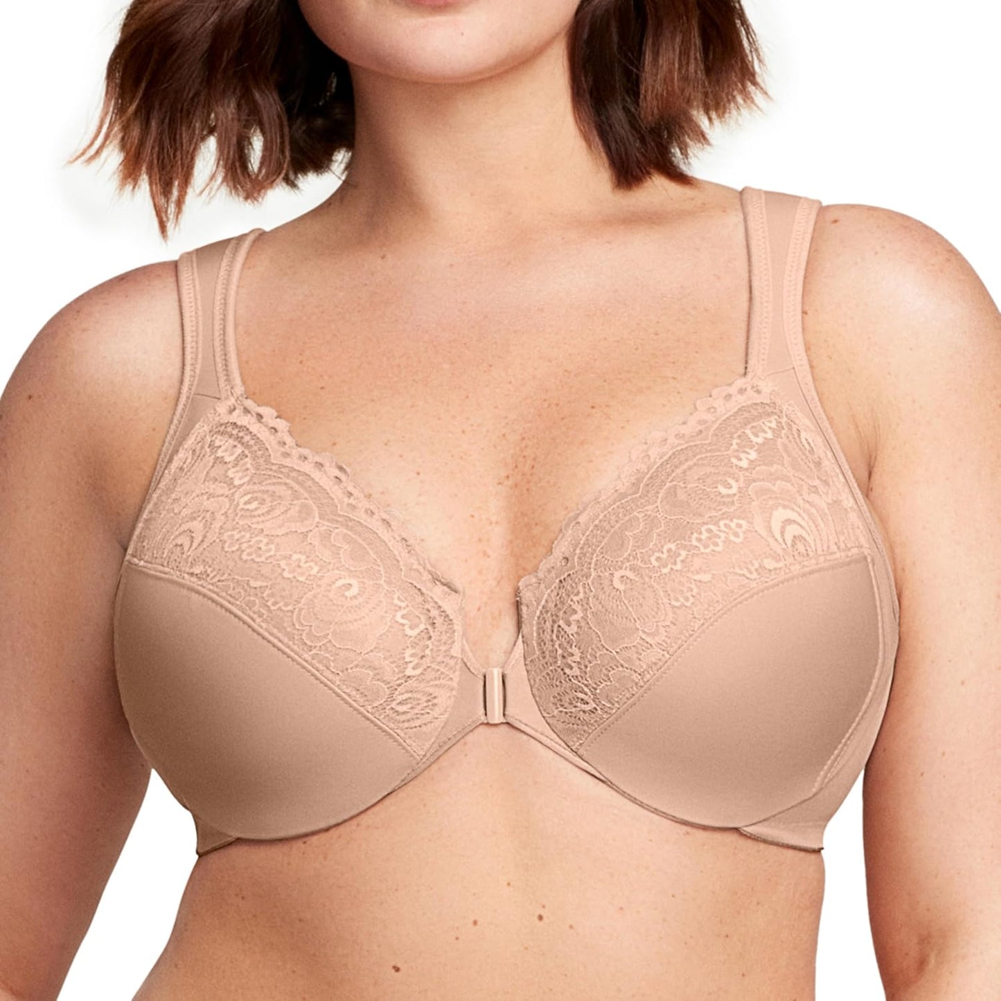 Glamorise Women's Wonderwire Front-closure Bra Underwire #1245 Review