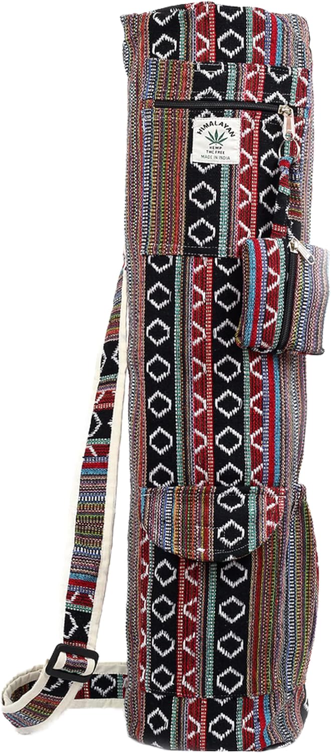 Eco-Friendly Hemp Mat Bag: Fit up to 26 Mat