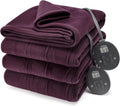 Sunbeam Royal Ultra Fleece Heated Electric Blanket Queen - Cozy