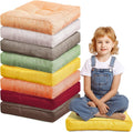 Juexica 8 Pcs Floor Cushions for Kids - Colorful Flexible Seating