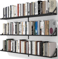 Heimlove 48 Inch Large Wall Bookshelves for Stylish Storage