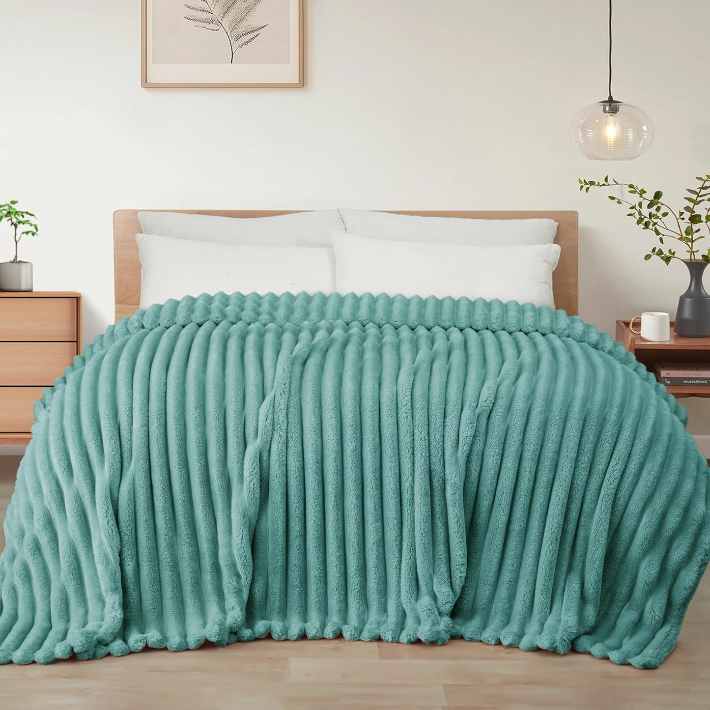 Exclusivo Mezcla King Size Flannel Fleece Blanket for All Seasons