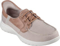 Skechers Womens Boat Shoe - Lightweight Slip-In Comfort for All Day