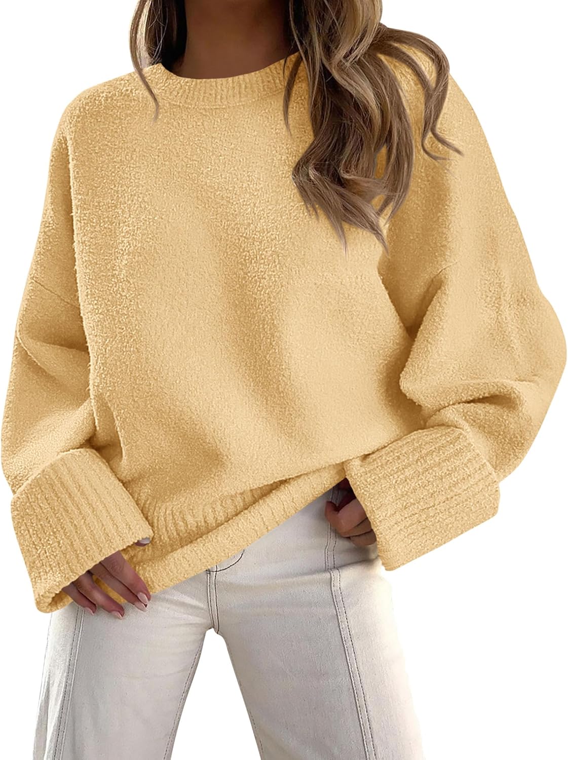 PRETTYGARDEN Women's Fall Oversized Sweaters for Cozy Style