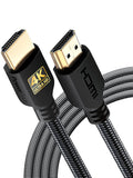 4K HDMI Cable 10 ft - High Speed Braided HDMI for 4K@60Hz