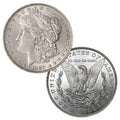 USA 1889 P Morgan 90% Silver Dollar Coin - Brilliant Uncirculated