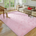 Softlife Light Pink 8x10 Area Rug - Ultra Soft Plush Shag for Living