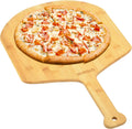 Natural Bamboo Pizza Peel 15 in Wooden Pizza Spatula - For Baking