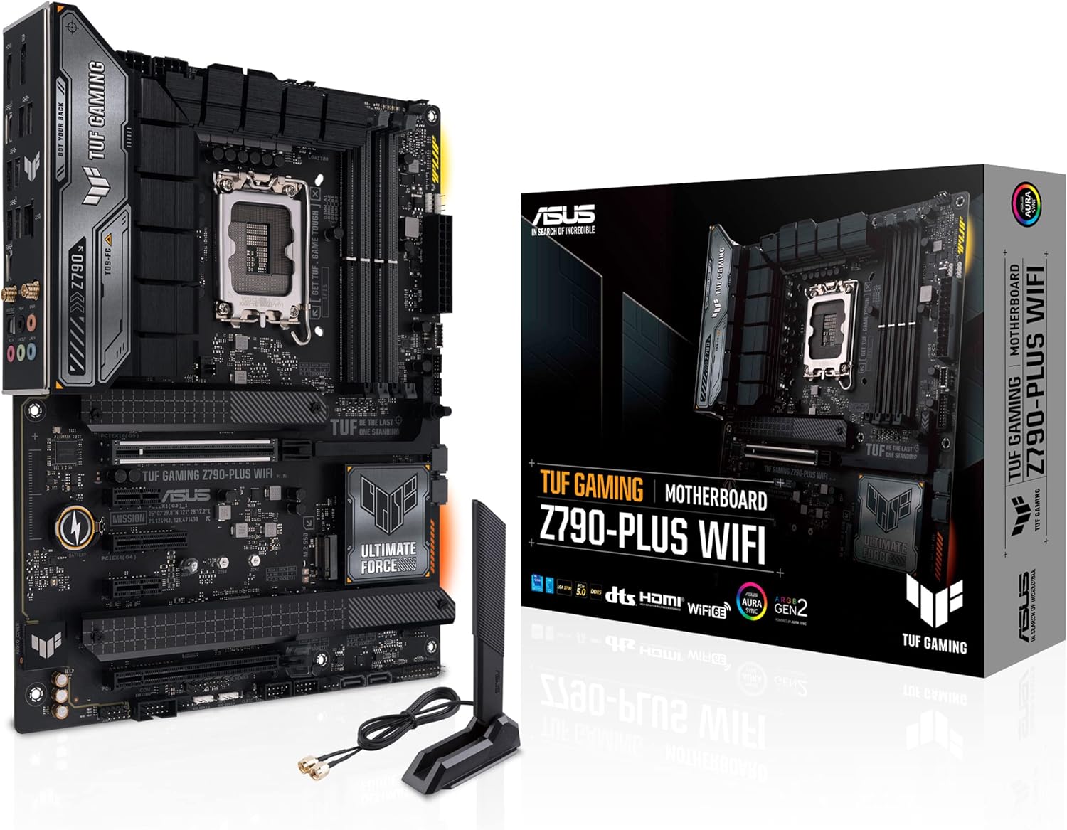 ASUS TUF Gaming Z790-Plus WiFi ATX Motherboard for Gamers