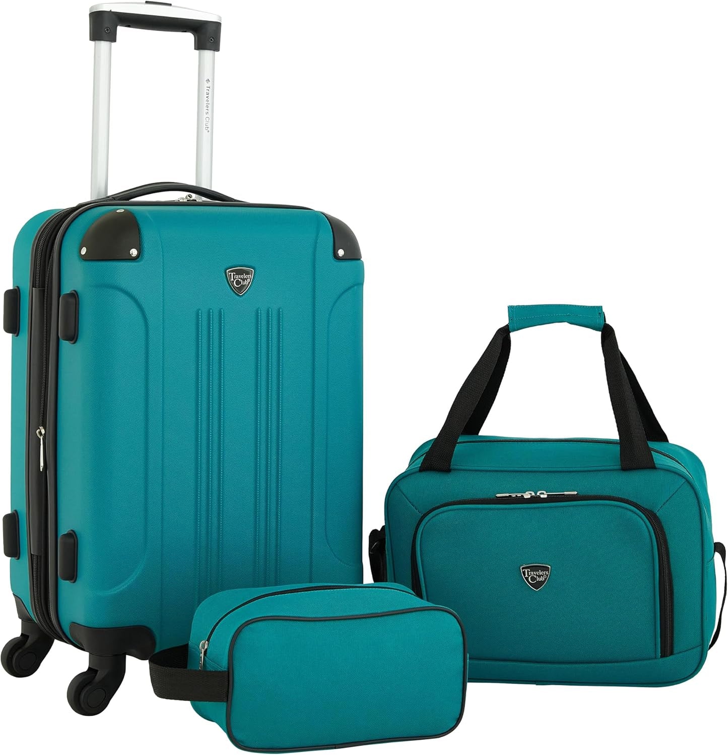 Travelers Club Chicago Hardside Expandable Spinner Luggage Set