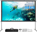Projector Screen and Stand 135 in Outdoor Movie Screen - Portable 16:9