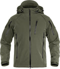 TACVASEN Men's Special Ops Military Jacket - Warm, Water Resistant