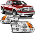 Headlights Assembly for 2009-2018 Dodge Ram 1500 2500 3500 - OEM Fit