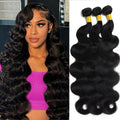 14A Brazilian Body Wave Bundles 16 18 20 in - Natural Body Wave